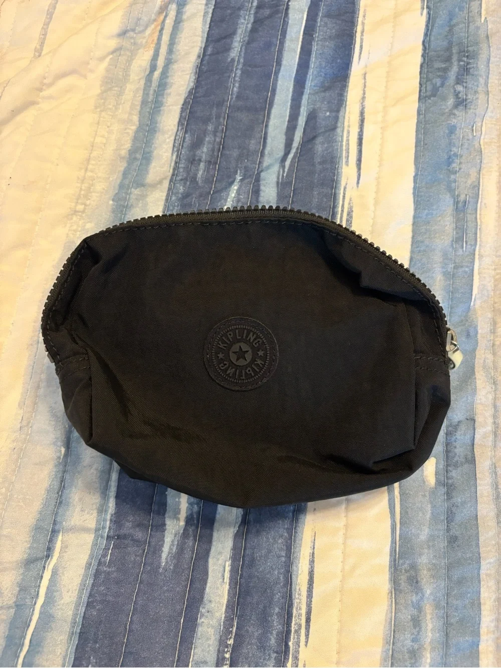 Kipling Black 'May the Force Be With You' Neon Letter Pouch
